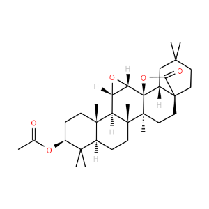 3beta-Acetoxy-11alpha,12alpha-epoxyoleanan-28,13beta-olide - Click Image to Close