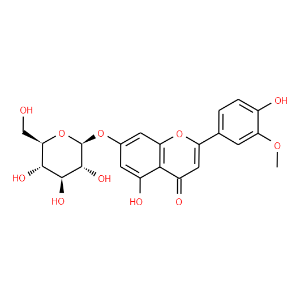 Chrysoeriol-7-O-beta-D-glucopyranoside - Click Image to Close
