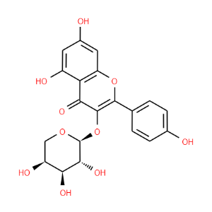 Kaempferol 3-O-arabinoside - Click Image to Close