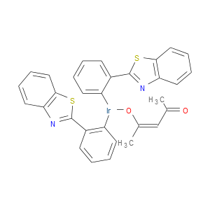 Bis(2-phenylbenzothiazolato)-(acetylacetonate)iridium(III)
