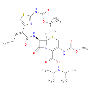 N-Boc cefcapene N,N-diisopropylamine