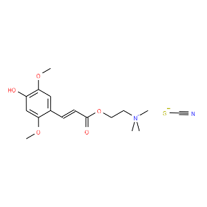Sinapine thiocyanate - Click Image to Close