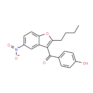 (2-Butyl-5-nitro-1-benzofuran-3-yl)(4-hydroxyphenyl)methanone - Click Image to Close
