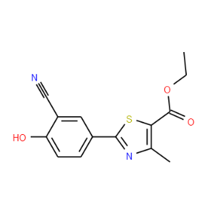 Ethyl 2-(3-cyano-4-hydroxyphenyl)-4-methyl-1,3-thiazole-5-carboxylate