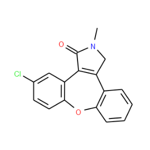 11-Chloro-2,3-dihydro-2-methyl-1H-dibenz[2,3:6,7]oxepino[4,5-c]pyrrol-1-one - Click Image to Close