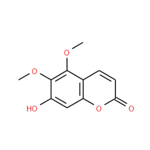 7-hydroxy-5,6-di Methoxycoumarin - Click Image to Close