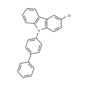 3-Bromo-9-(4-biphenylyl)carbazole - Click Image to Close