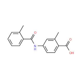 2-Methyl-4-(2-methylbenzoylamino)benzoic acid - Click Image to Close