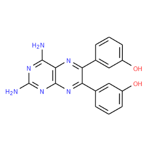 3,3'-(2,4-Diamino-6,7-pteridinediyl)bisphenol