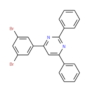 4-(3,5-Dibromophenyl)-2,6-diphenylpyrimidine - Click Image to Close