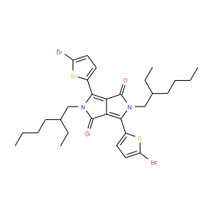 3,6-Bis(5-bromothiophen-2-yl)-2,5-bis(2-ethylhexyl)pyrrolo[3,4-c]pyrrole-1,4(2H,5H)-dione - Click Image to Close