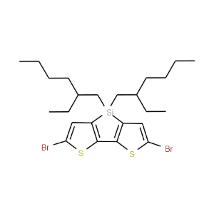 2,6-Dibromo-4,4-bis(2-ethylhexyl)-4H-silolo[3,2-b:4,5-b']dithiophene - Click Image to Close