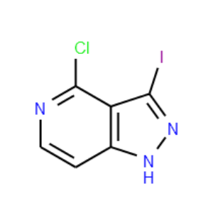 4-chloro-3-iodo-1H-pyrazolo[4,3-c]pyridine (Related Reference)