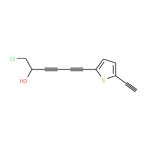 1-Chloro-6-(5-ethynylthiophen-2-yl)hexa-3,5-diyn-2-ol