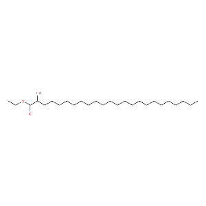 2-Hydroxytetracosanoic acid ethyl ester
