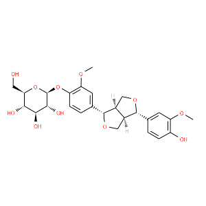 Pinoresinol 4-O-beta-D-Glucopyranoside - Click Image to Close