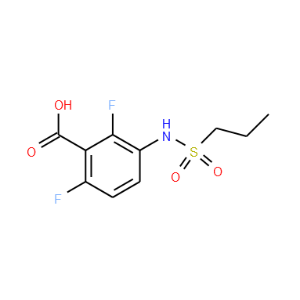 2,6-Difluoro-3-(propylsulfonaMido)benzoic acid (Related Reference)
