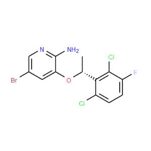 [5-Bromo-3-[(1R)-(2,6-dichloro-3-fluorophenyl)ethoxy]pyridin-2-yl]amine