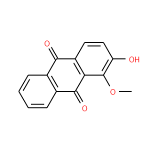 2-Hydroxy-1-methoxyanthraquinone - Click Image to Close