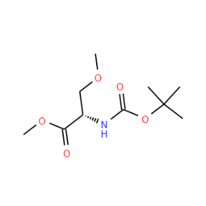 L-Serine, N-[(1,1-dimethylethoxy)carbonyl]-O-methyl-, methyl ester - Click Image to Close