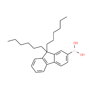 9,9-Dihexyl-9H-fluoren-2-yl-2-boronic acid - Click Image to Close