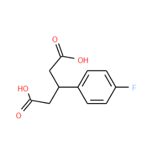 3-(4-Fluorophenyl)pentanedioic acid