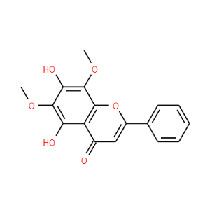 5,7-Dihydroxy-6,8-dimethoxyflavone - Click Image to Close