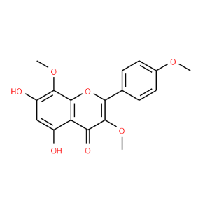 5,7-Dihydroxy-3,4',8-trimethoxyflavone - Click Image to Close