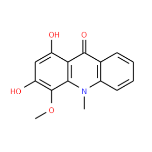 1,3-Dihydroxy-4-methoxy-10-methylacridin-9(10H)-one - Click Image to Close