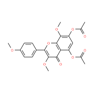 5,7-Diacetoxy-3,4',8-trimethoxyflavone - Click Image to Close