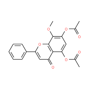 5,7-Diacetoxy-8-methoxyflavone - Click Image to Close