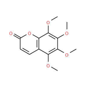 5,6,7,8-Tetramethoxycoumarin - Click Image to Close