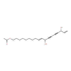 1-Acetoxy-9,17-octadecadiene-12,14-diyne-11,16-diol - Click Image to Close