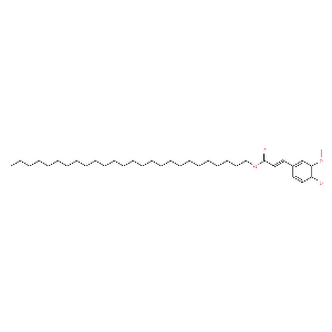 Hexacosyl (E)-ferulate