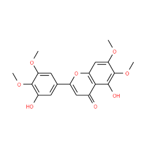3',5-Dihydroxy-4',5',6,7-tetramethoxyflavone - Click Image to Close