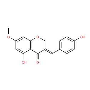 5-Hydroxy-7-methoxy-3-(4-hydroxybenzylidene)chroman-4-one - Click Image to Close