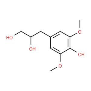 3-(4-Hydroxy-3,5-dimethoxyphenyl)-1,2-propanediol - Click Image to Close