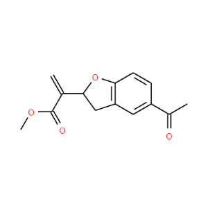 Methyl 2-(5-acetyl-2,3-dihydrobenzofuran-2-yl)propenoate - Click Image to Close