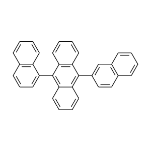 9-(1-naphthyl)-10-(2-naphthyl) anthracene - Click Image to Close