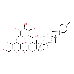 Diosgenyl-3-di-beta-O-glucopyranoside - Click Image to Close