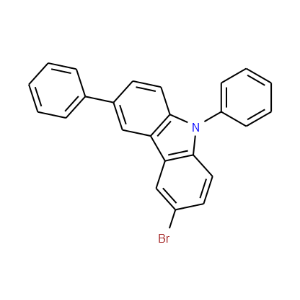 3-Bromo-6,9-diphenyl-9H-carbazole - Click Image to Close