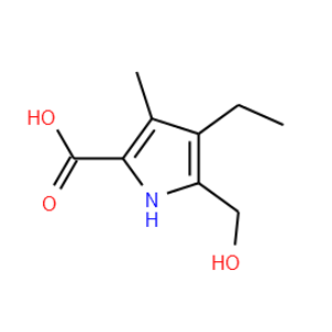 4-ethyl-5-(hydroxymethyl)-3-methyl-1H-pyrrole-2-carboxylic acid