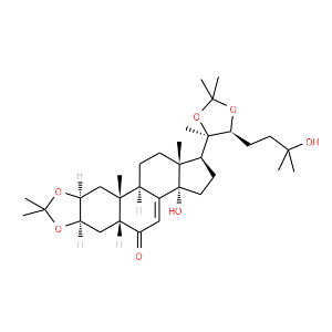Ecdysterone 2,3:20,22-diacetonide - Click Image to Close