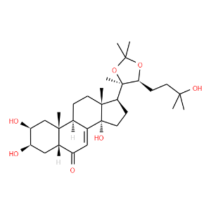 Ecdysterone 20,22-monoacetonide - Click Image to Close