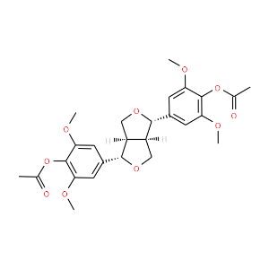Syringaresinol diacetate - Click Image to Close