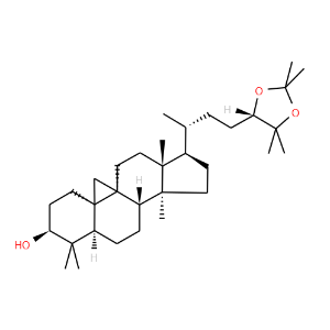 (24S)-Cycloartane-3,24,25-triol 24,25-acetonide - Click Image to Close