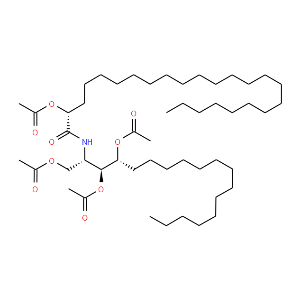 2-2'-(Hydroxytetracosanoylamino)-octadecane-1,3,4-triol tetraacetate