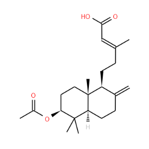 3-Acetoxy-8(17),13E-labdadien-15-oic acid - Click Image to Close