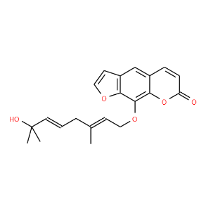 8-(7-Hydroxy-3,7-dimethyl-2,5-octadienyloxy)psoralen - Click Image to Close