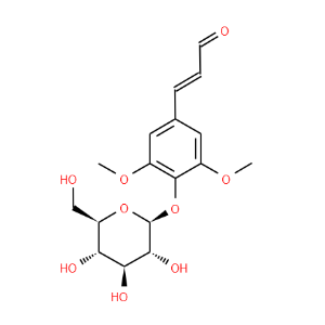Sinapaldehyde glucoside - Click Image to Close